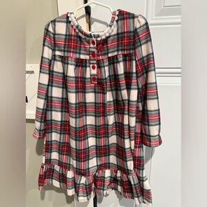 Macy's PJ's Colorful Plaid Nightgown